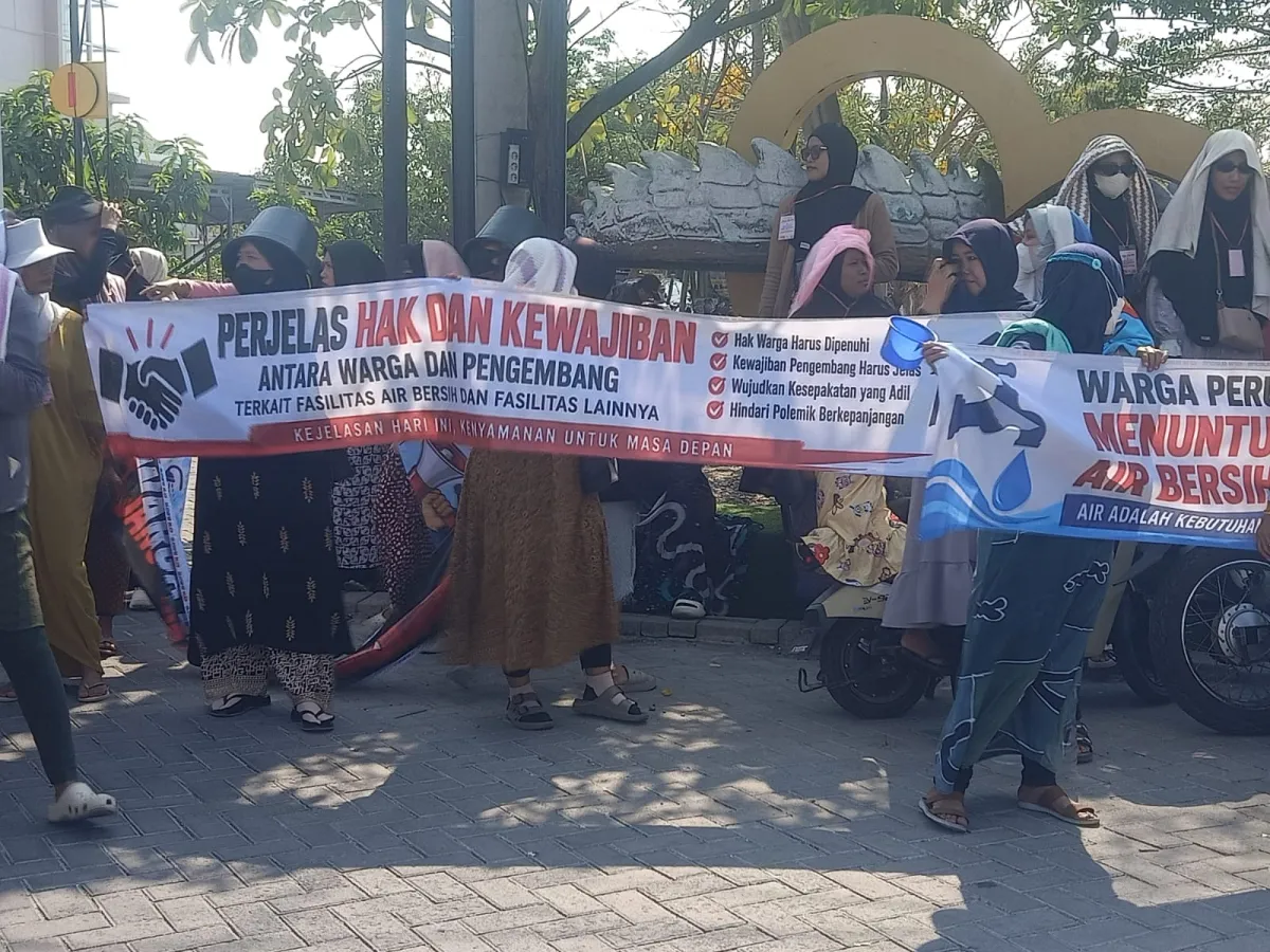 Warga Perumahan Tambora Tuntut Kepastian Layanan Air Bersih PDAM