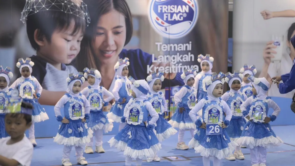 Gerak Cermat Frisian Flag Hadir di Surabaya, Anak-anak Diajak Aktif Bergerak Sambil Bermain