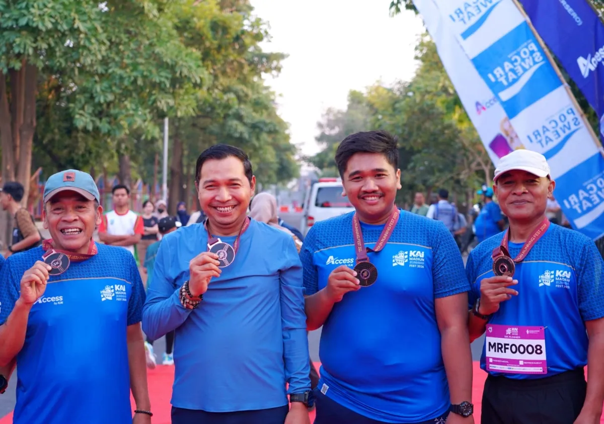 KAI Madiun Running Fest 2026 Diikuti Ribuan Peserta, Kajasrem 081/DSJ: Kegiatan Sangat Positif