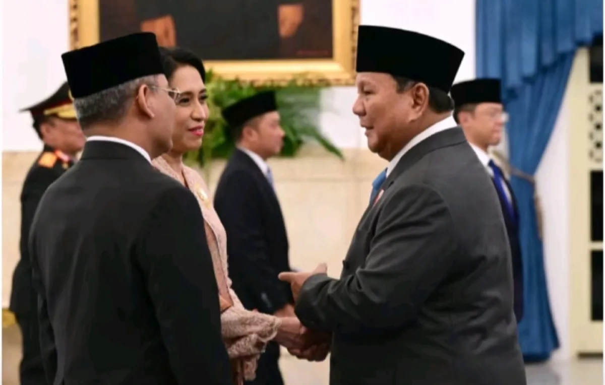 Istana Geger! Prabowo Lantik Suahasil Nazara Jadi Menkeu
