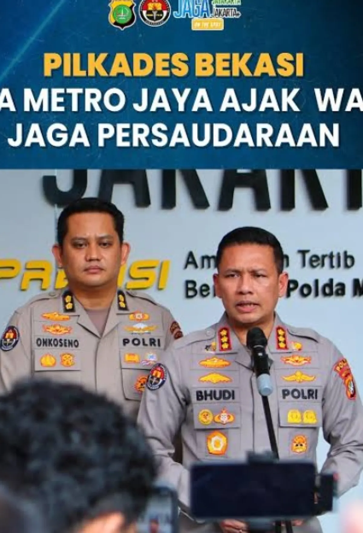 Jelang Pilkades 154 Desa di Bekasi, PMJ: Beda Pilihan Jangan Sampai Putus Persaudaraan 