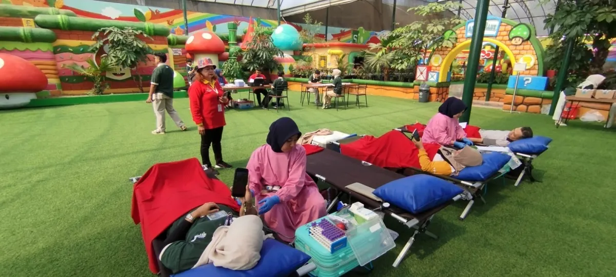 Darah untuk Sesama, Mikutopia Gandeng PMI Gelar Donor Darah Perdana
