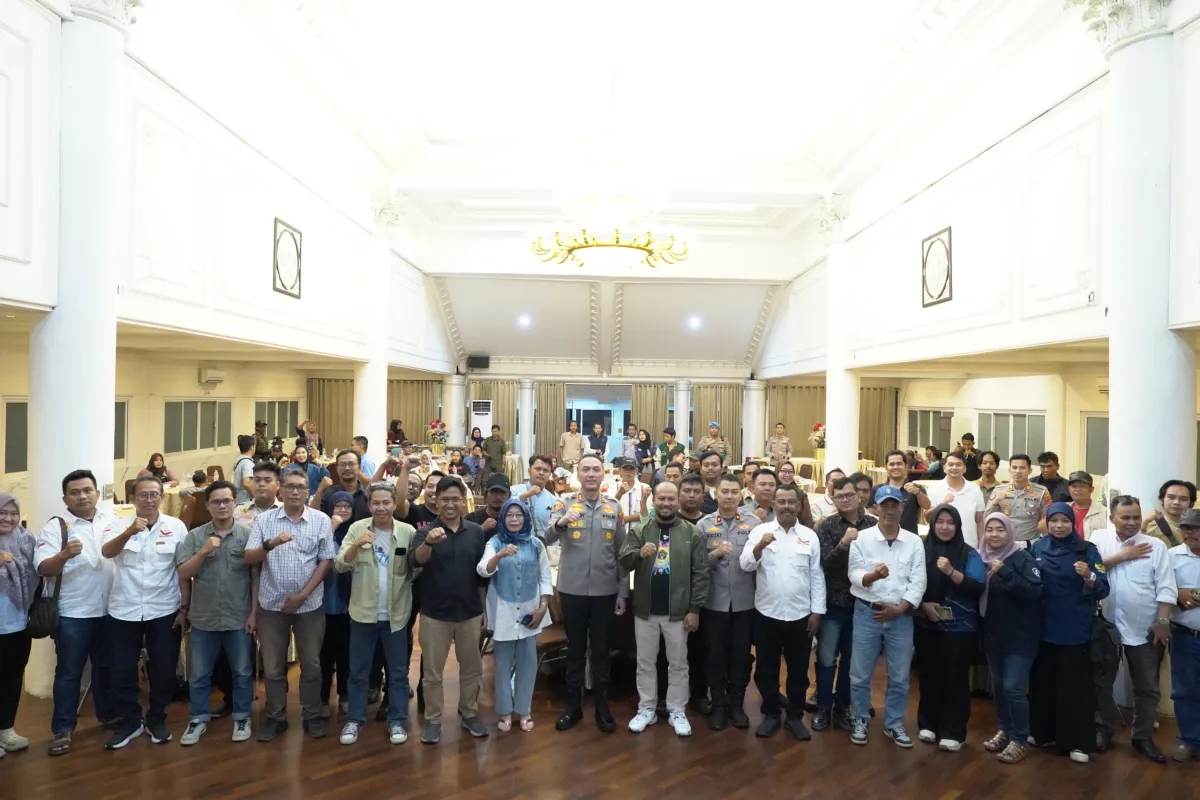 Silaturahmi Kapolres Cilegon dan Jurnalis, Perkuat Sinergi untuk Jaga Kamtibmas