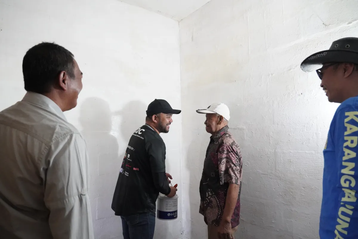 Tak Sekedar Seremonial, Karang Taruna Kota Batu Benahi Rumah Lansia