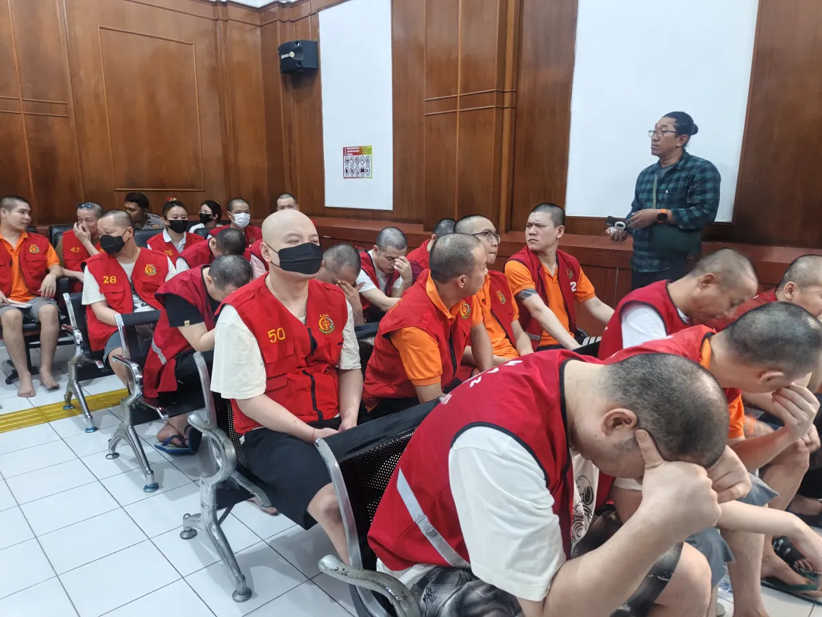 41 WNA Didakwa Terlibat Sindikat Scamming, Korban di Jepang dan China