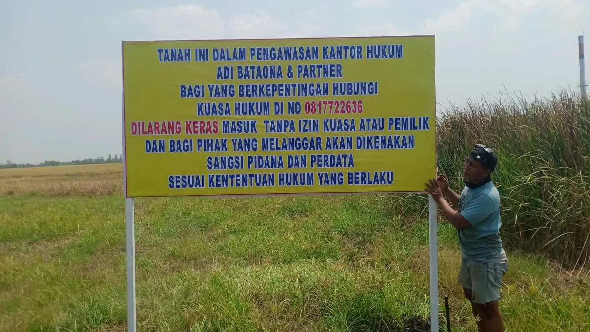 Tanah Warukulon Belum Beralih Hak, Isu Transaksi Rp250 Juta Dipertanyakan