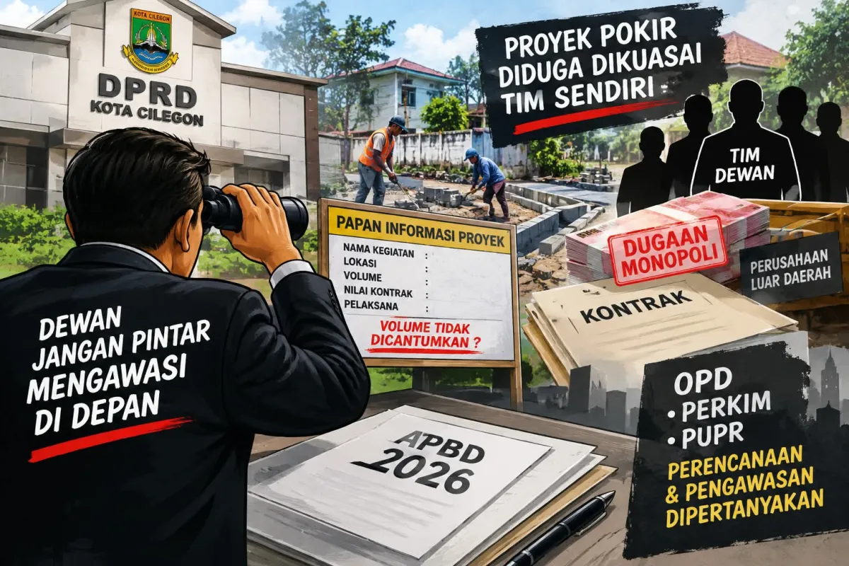 Dewan Jangan Cuma Pintar Mengawasi, Pokir Diduga Dikerjakan Orang Dekat
