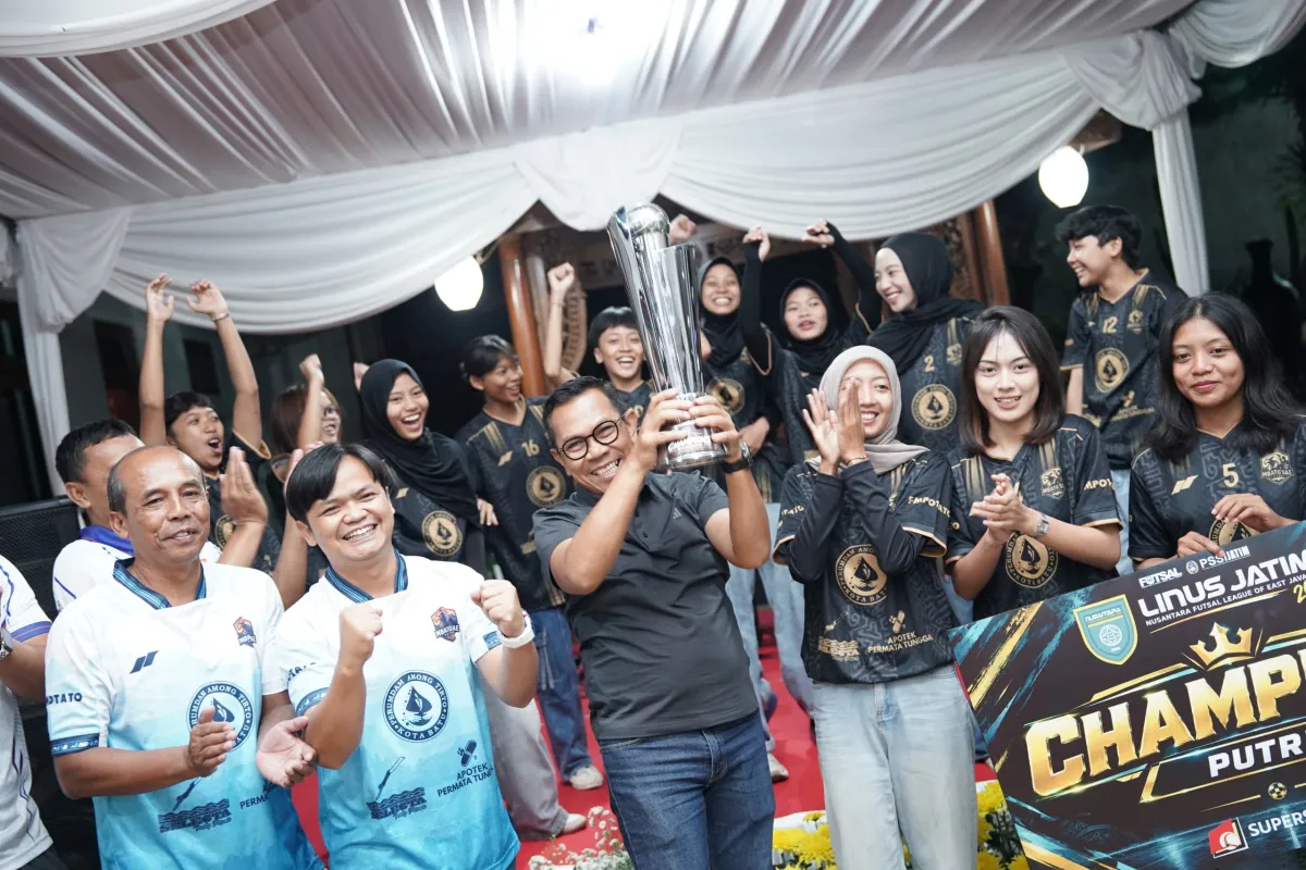 Mbatu Sae FC Juara LINUS Jatim 2026, Wali Kota Batu Beri Apresiasi