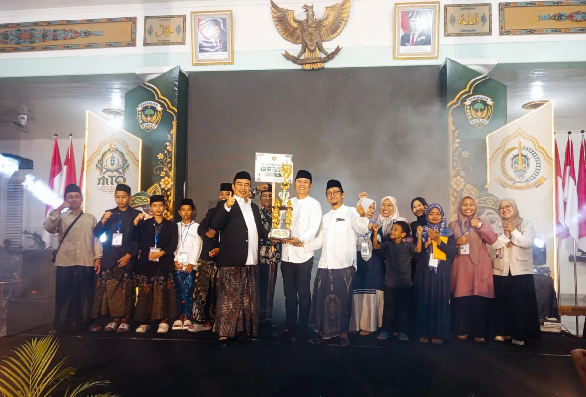 Kecamatan Geger Juara Umum MTQ Kabupaten Madiun 2026, Bupati Targetkan Lima Besar Jatim