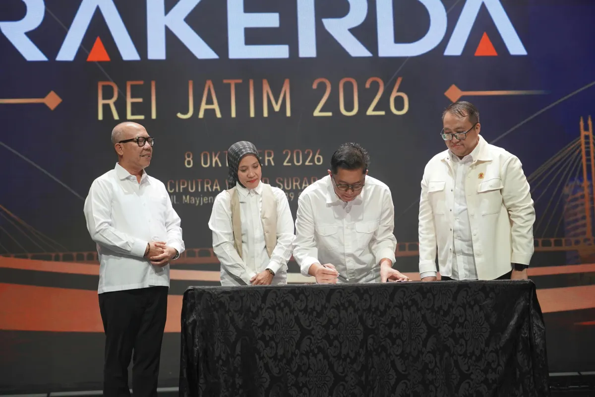 Bank Jatim - DPD REI Jawa Timur Perkuat Sinergi, Percepat Penyaluran Kredit Perumahan